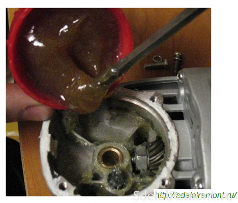 Смазка для редктора болгарки своими руками