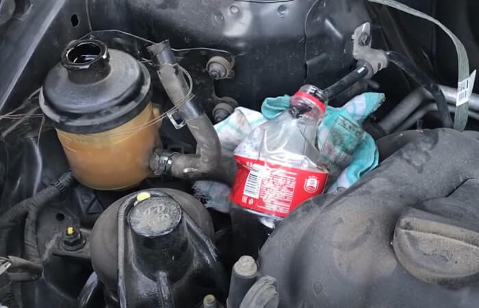 Готовим все для работы по замене масла гур Киа Рио 3