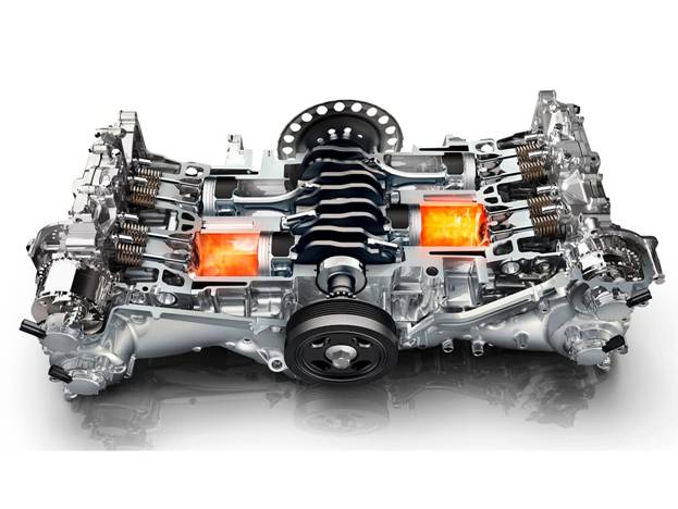 Оппозитный двигатель