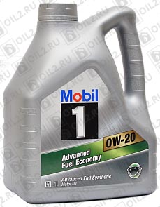 MOBIL 1 SAE 0W-20 4 л.