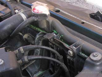 Утечка охлаждающей жидкости