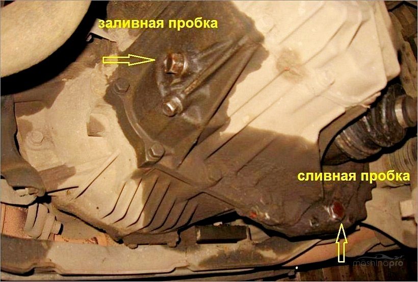 Пробки коробки передач