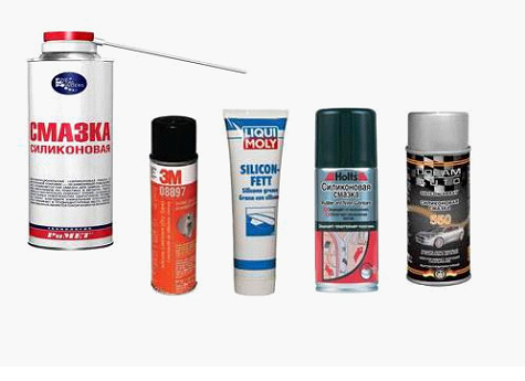 Разные упаковки смазок для замков Смазки от замерзания замков
