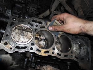 Шлифовка головной ленты