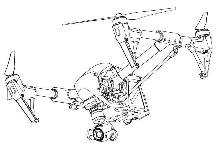 БПЛА Inspire 1 БПЛА Inspire 1