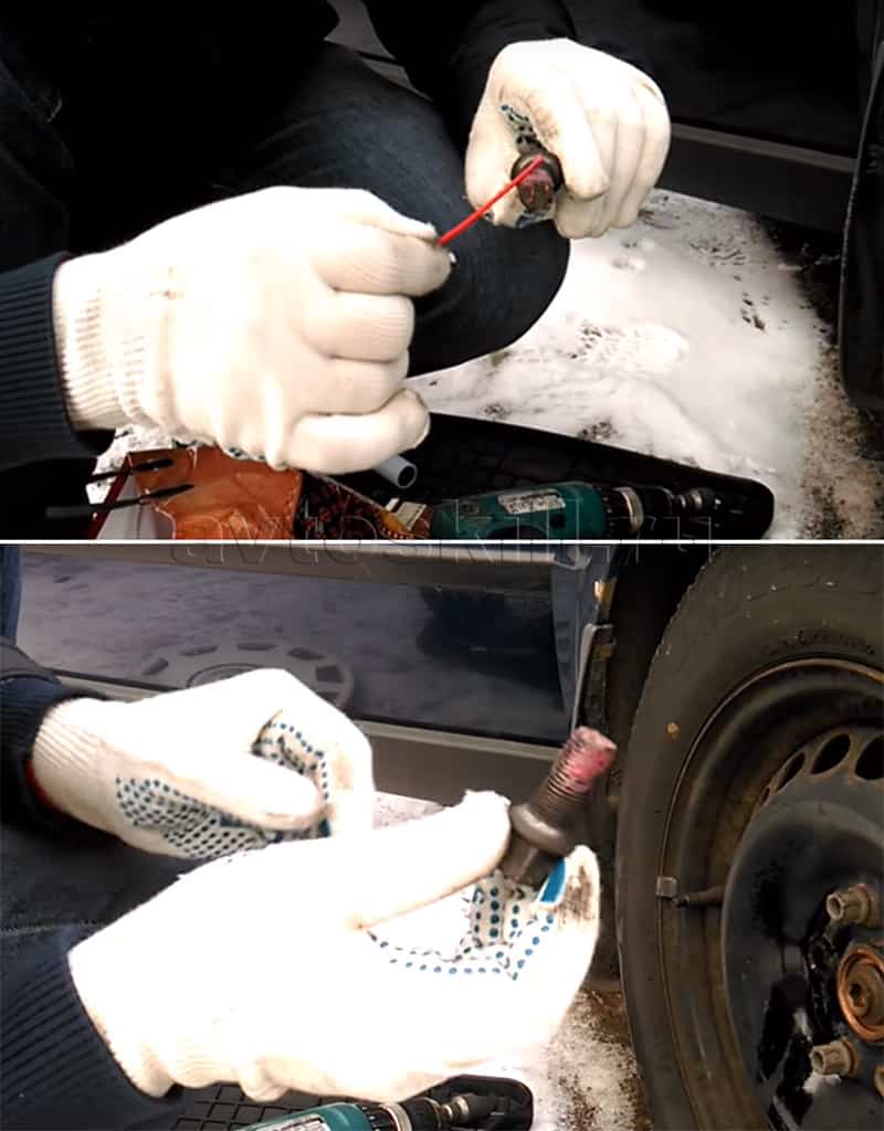 Нужно ли смазывать колёсные болты | Смазывать ли колесные болты и чем