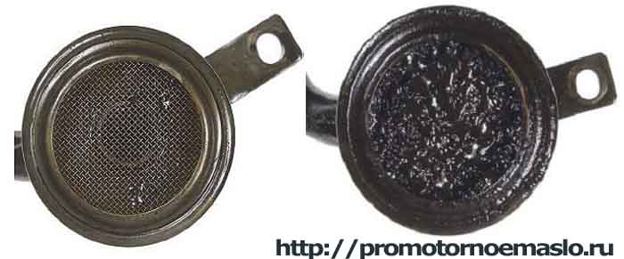 На прогретом двигателе загорается лампа давления масла