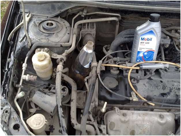 Заливка Mobil ATF 320 в АКПП