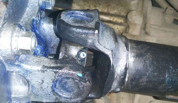 смазка 158 на карданном валу