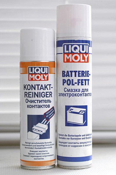 спрей очиститель контактов Liqui Moly