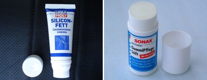 смазка замков дверей автомобиля от замерзания