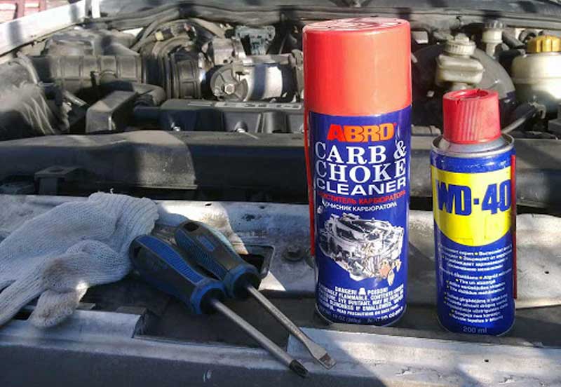Средства для чистки дроссельной заслонки
