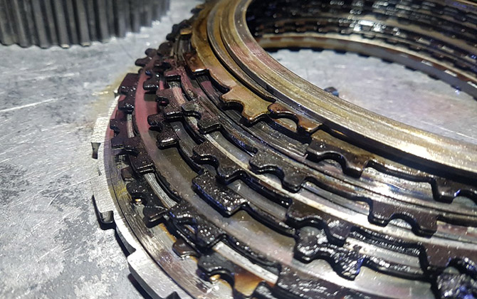 Сгоревшие фрикционы