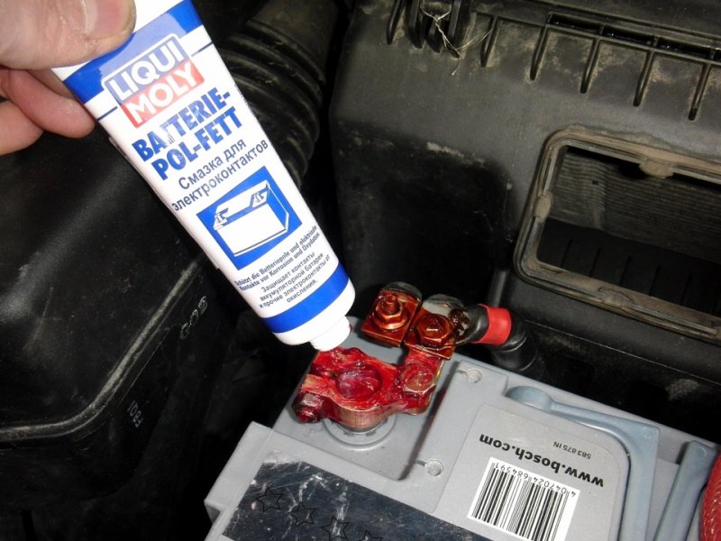 Смазка для клемм Batterie Pol Fett от Liqui Moly Batterie Pol Fett от Liqui Moly