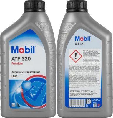 Масло для АКПП, ГУР Mobil ATF 320: трансмиссионное, полусинтетическое
