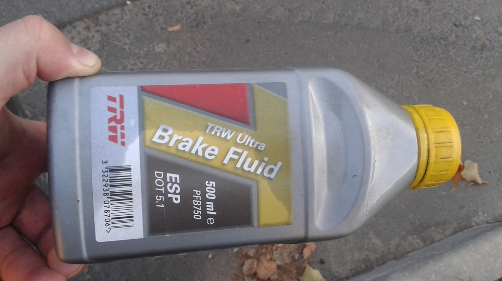 TRW DOT 5.1 ESP PFB750 Тормозная жидкость TRW DOT 5.1 ESP PFB750