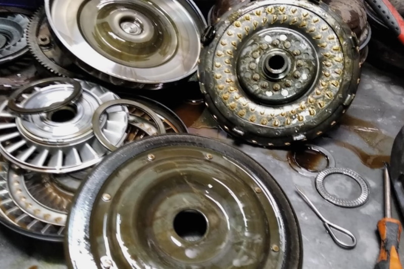 Ремонт гидротрансформатора АКПП TF81SC