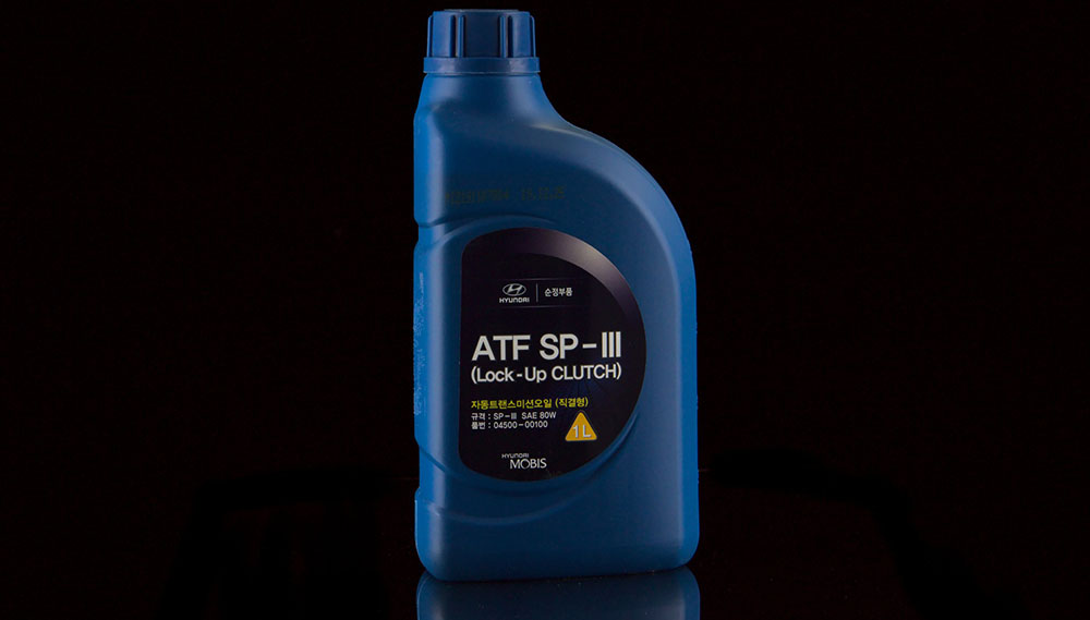 Трансмиссионное масло Hyundai ATF SP-III в литровой канистре Hyundai ATF SP-III 1л