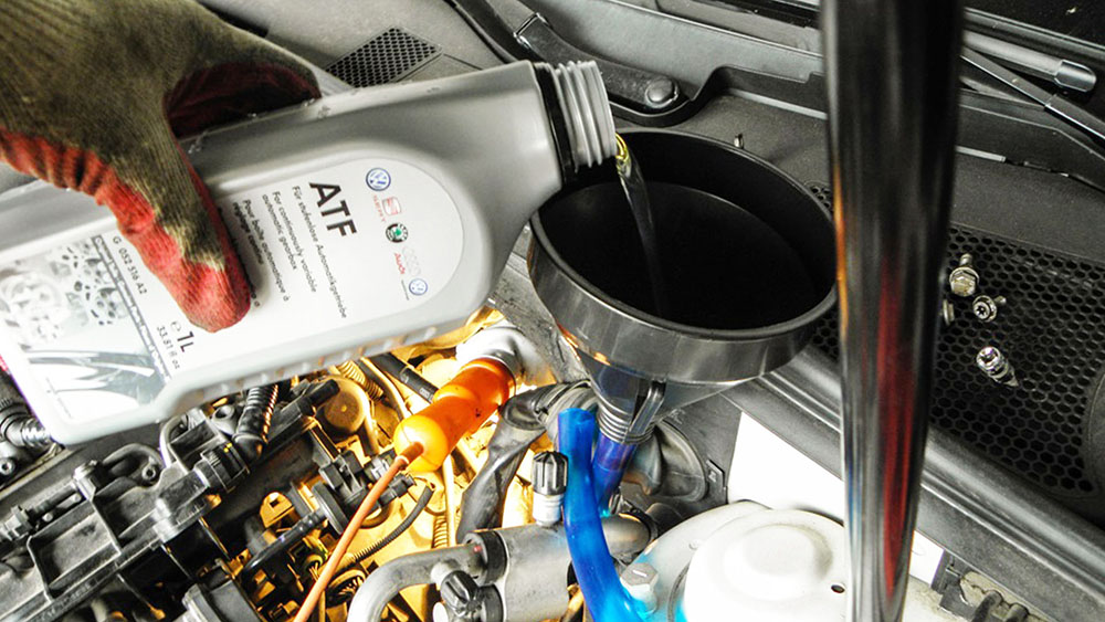 Масло в коробку передач