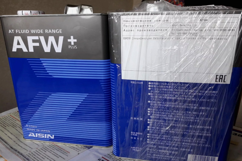 Масло Aisin ATF Wide Range AFW