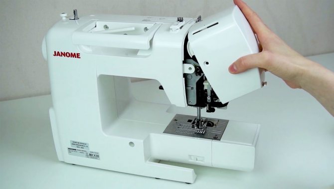 Как смазать швейную машинку Janome?