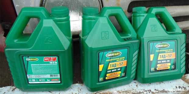 Трансмиссионное масло ТАД-17: основные характеристики