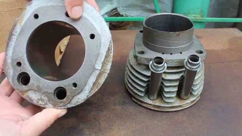 Изображение цилиндра мотоцикла Урал