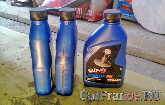 Масло в АКПП ELF Рено Логан