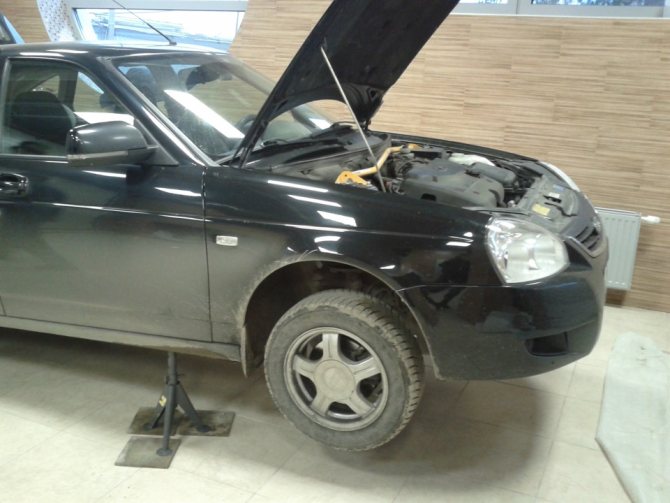 Сколько масла в КПП Приоры