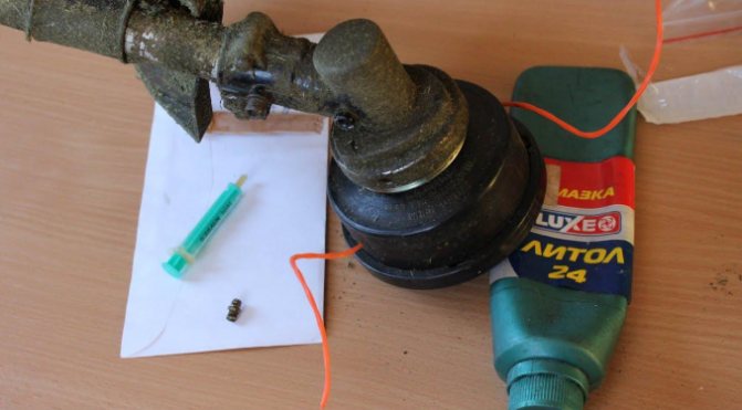 Как и чем смазывать валы в штанге мотокосы