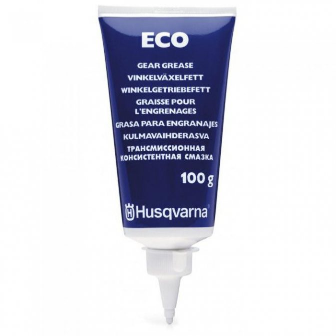 смазка триммера хускварна