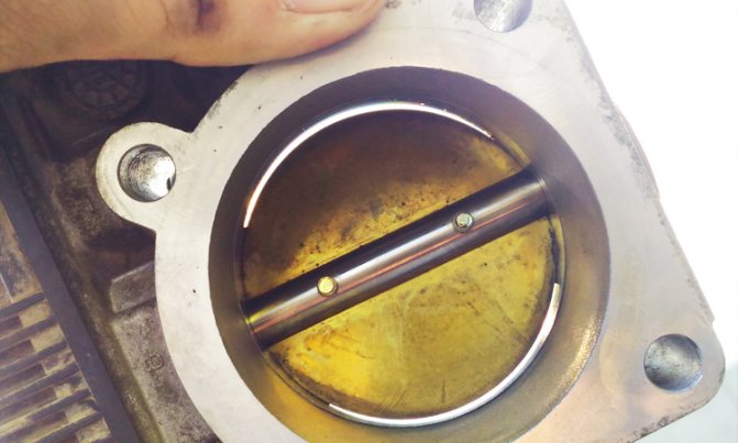 Зазор дроссельной заслонки